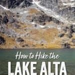 How to hike the Lake Alta Track in The Remarkables, Queenstown, New Zealand. This lake was a filming site for the Lord of the Rings.