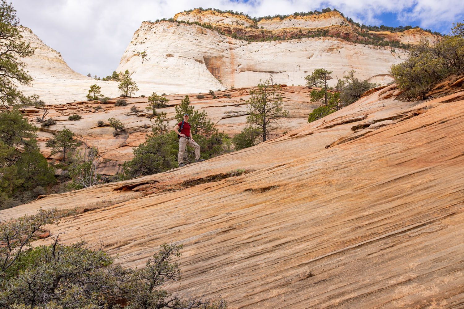 Tim on Many Pools Trail