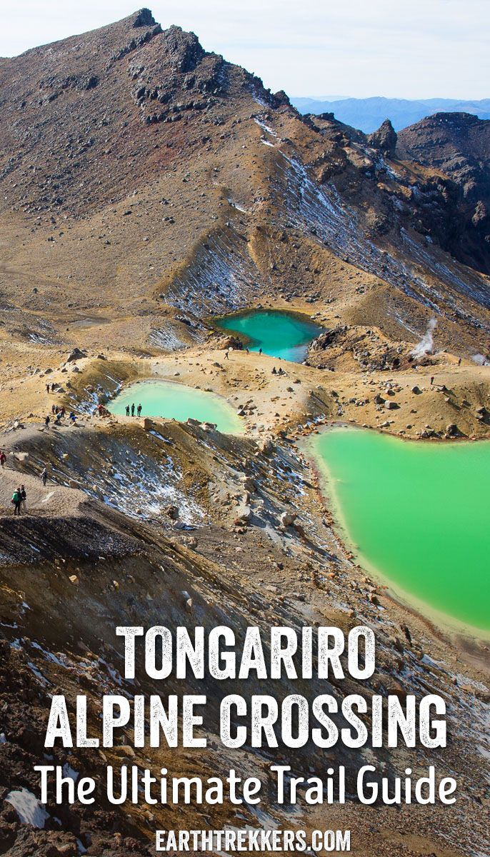 How to hike the Tongariro Alpine Crossing on the North Island of New Zealand, one of the best day hikes in the world.