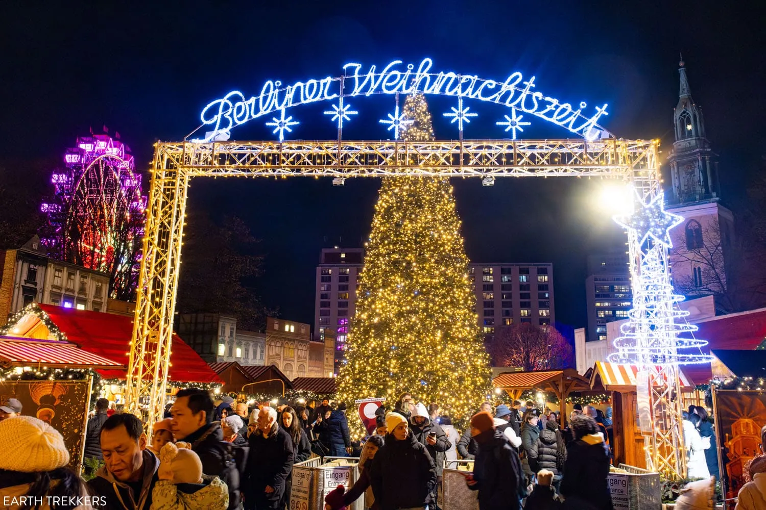 Berlin Christmas Market Sign