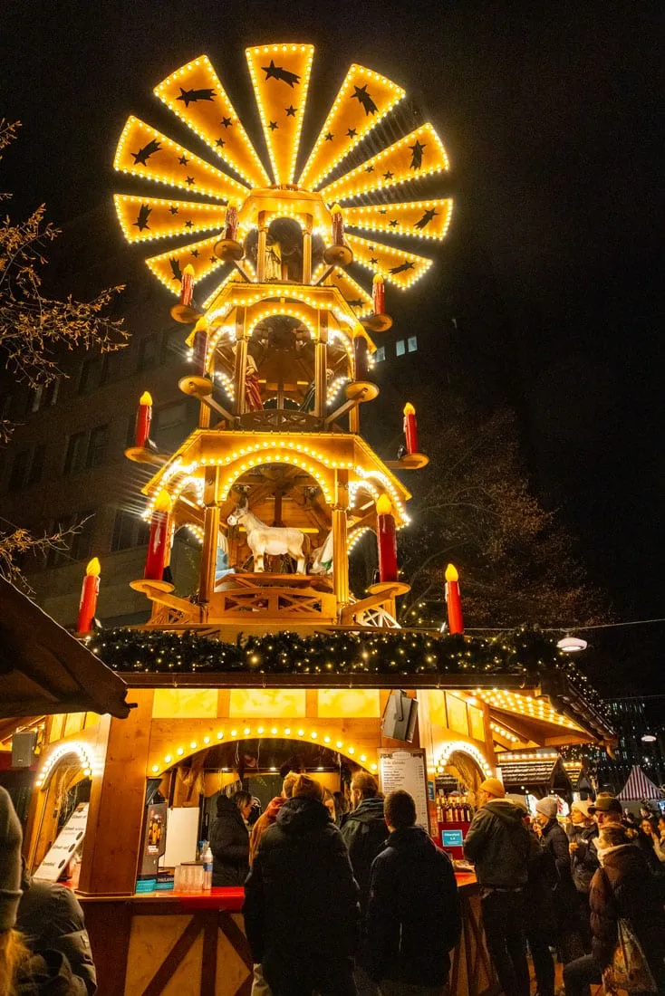 Christmas Pyramid Potsdamer Platz