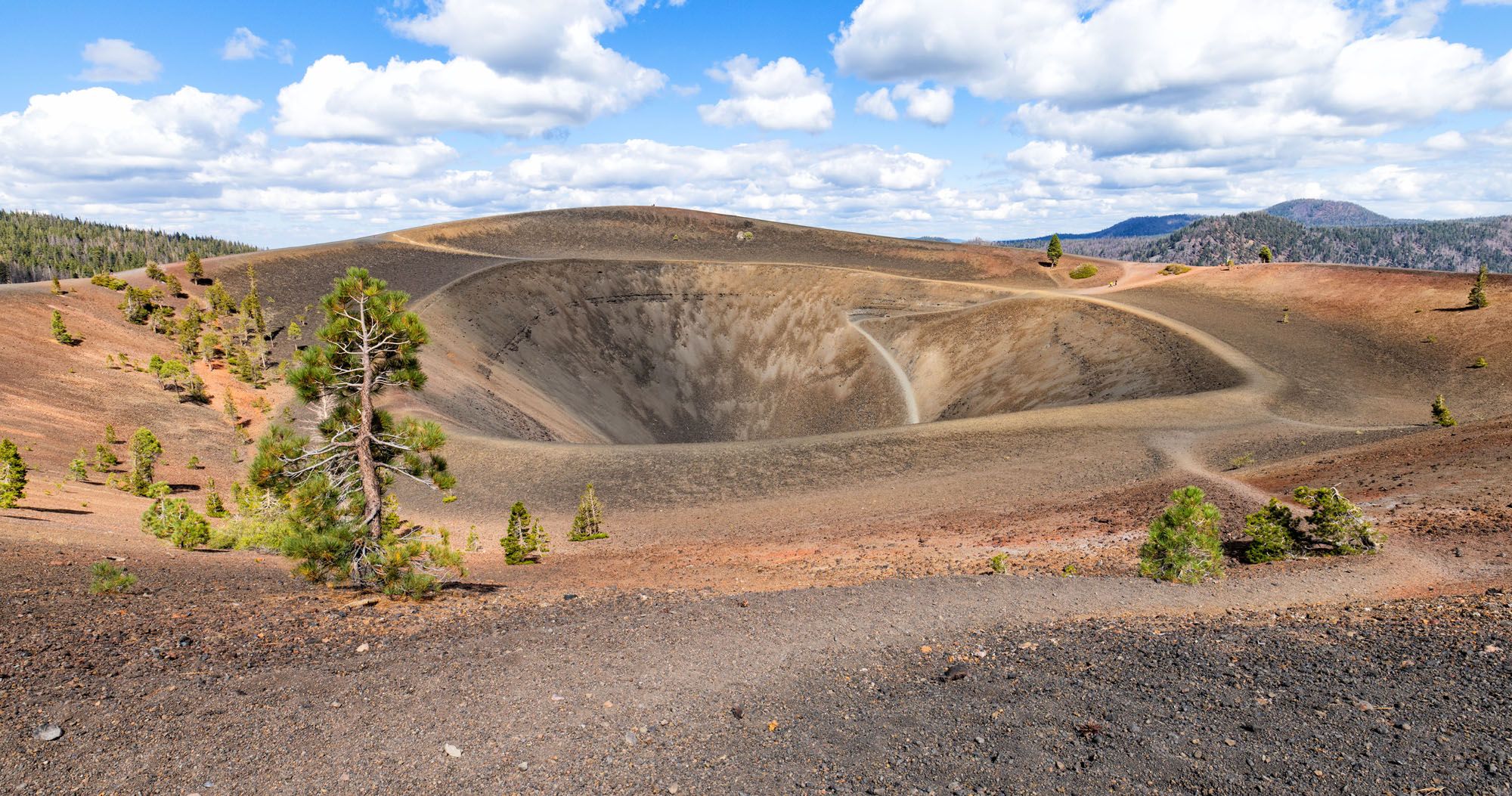 Cinder Cone Trail Lassen Volcanic