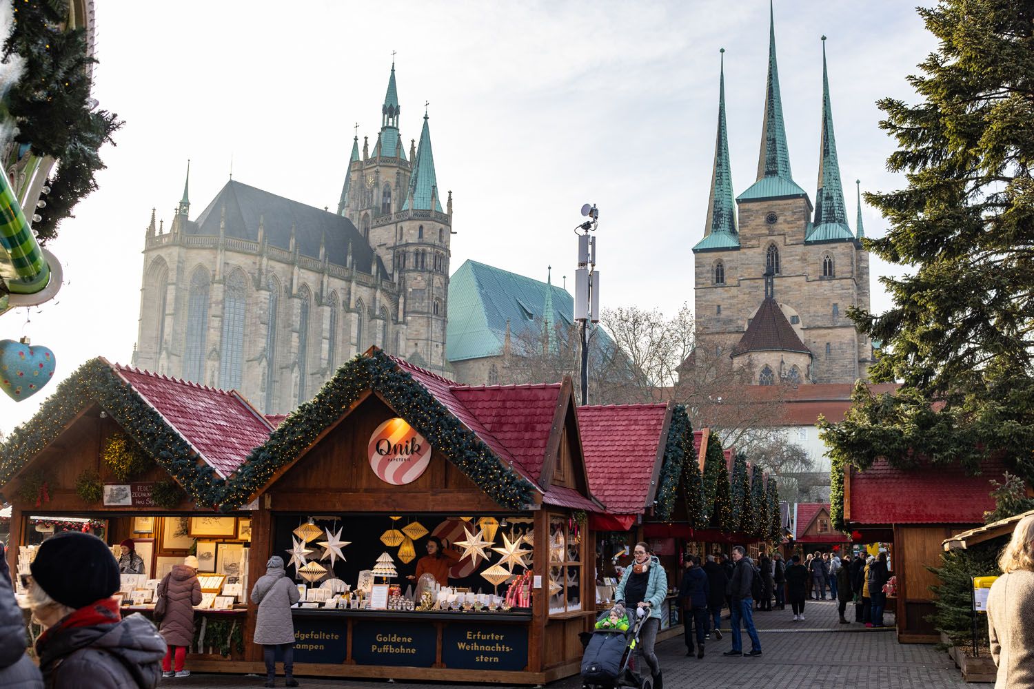 Erfurt at Christmas