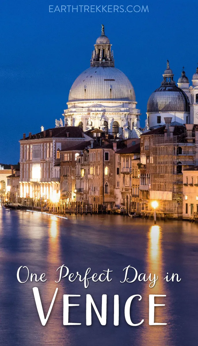 One day in Venice, Italy itinerary: 3 different ways. Visit St. Marks' Basilica, Doge's Palace, the Grand Canal, Rialto Bridge, Libreria Acqua Alta and Ponte dell'Accademia.