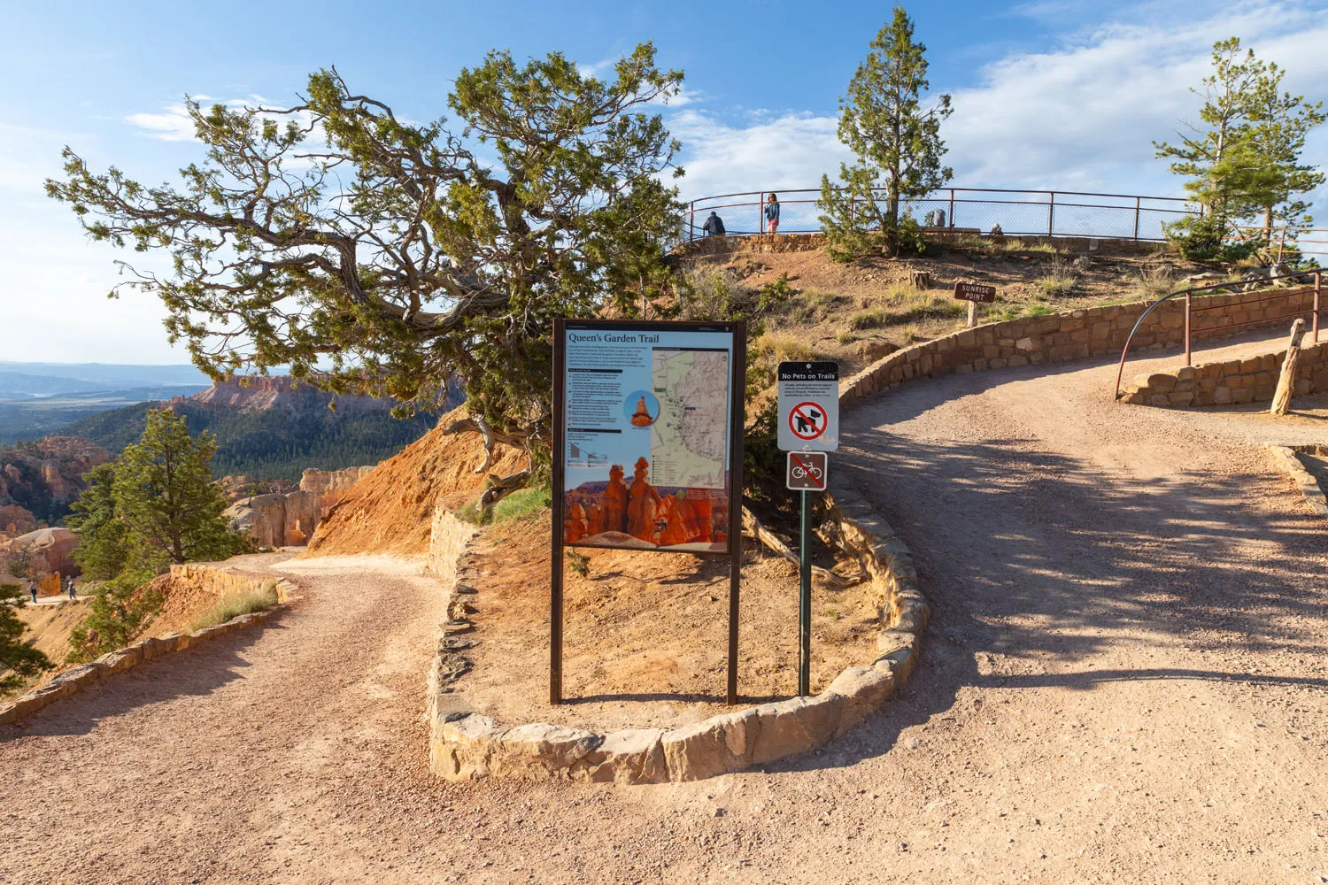 Queens Garden Trail Trailhead