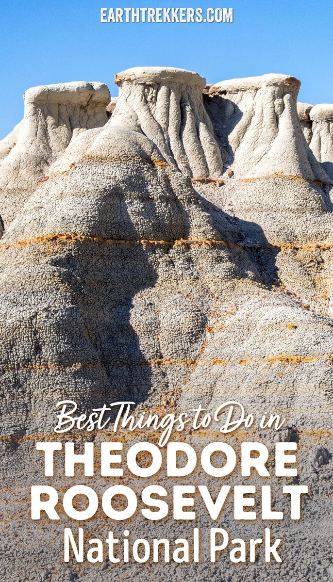 Best things to do in Theodore Roosevelt National Park: North Unit, South Unit and the Elkhorn Ranch Unit. Best hikes, best views and the best scenic drives.