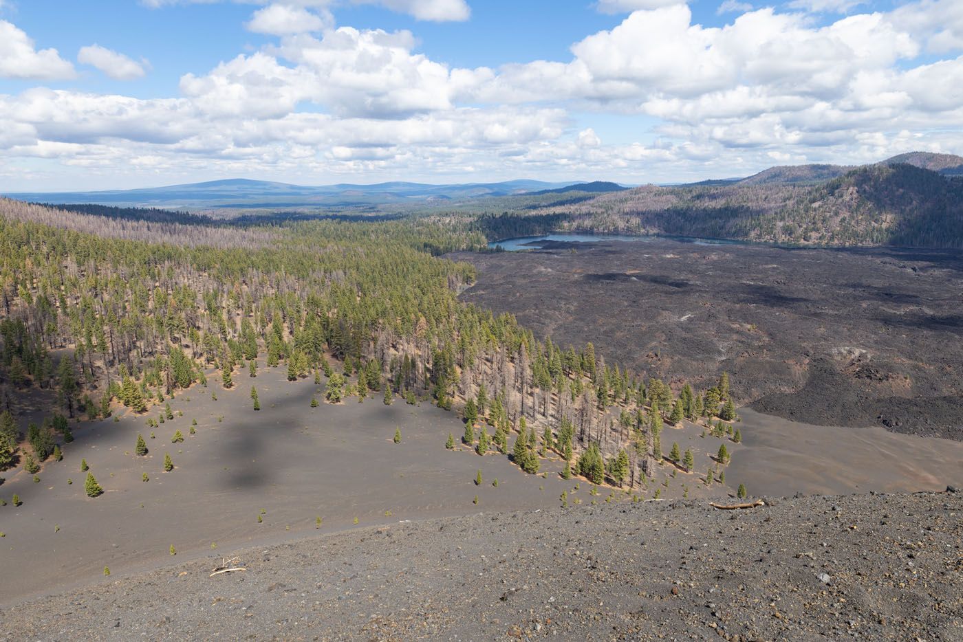 View from Cinder Cone Trail