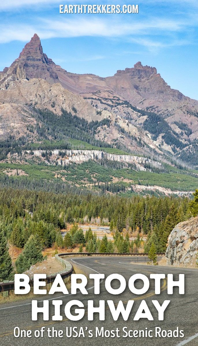 How to drive Beartooth Highway, one of the most scenic roads in the USA. Drive from Red Lodge, Montana to Yellowstone National Park. Photos, map, and important planning information.