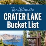Best things to do in Crater Lake National Park, USA. Watchman Peak, Wizard Island, Garfield Peak, overlooks along Rim Drive, plus how to plan your visit.