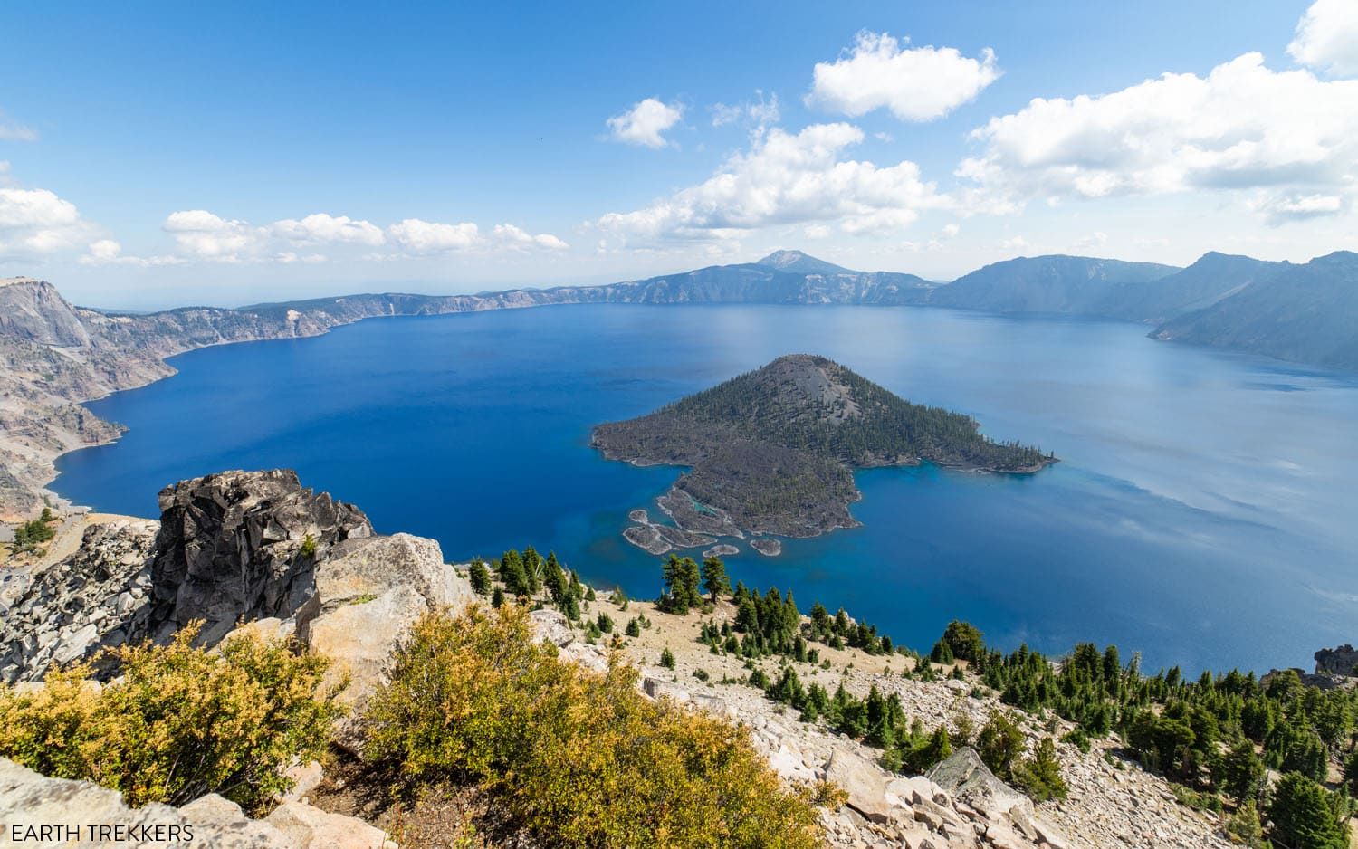 Crater Lake Panoramic View