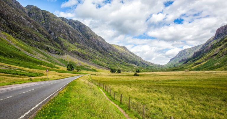 Driving to the Isle of Skye