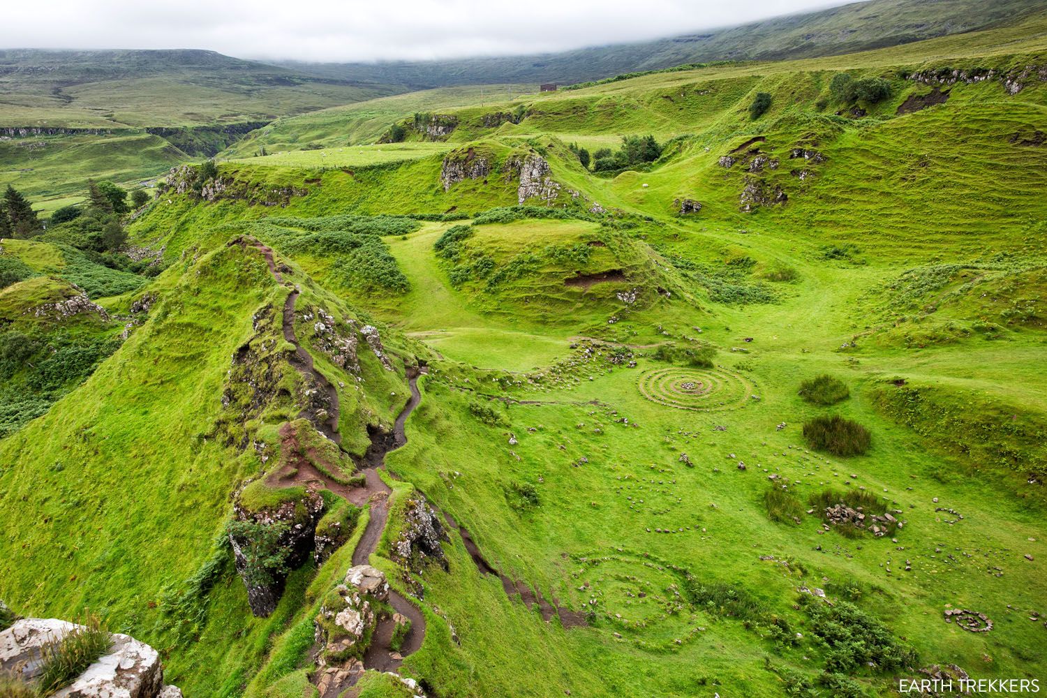 Fairy Glen Drone Photo