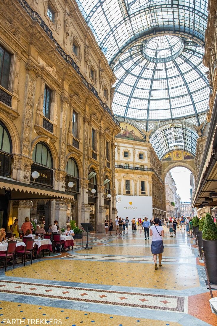 Galleria Vittorio Emanuele II Milan Photo