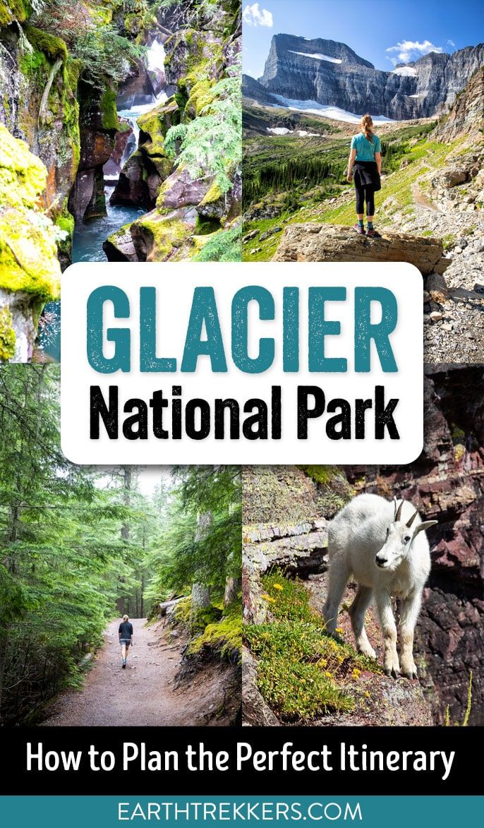 The ultimate itinerary for Glacier National Park, if you have 1, 2, 3 or more days in the park. Going-to-the-Sun Road, Many Glacier, Highline Trail, Two Medicine, and more.