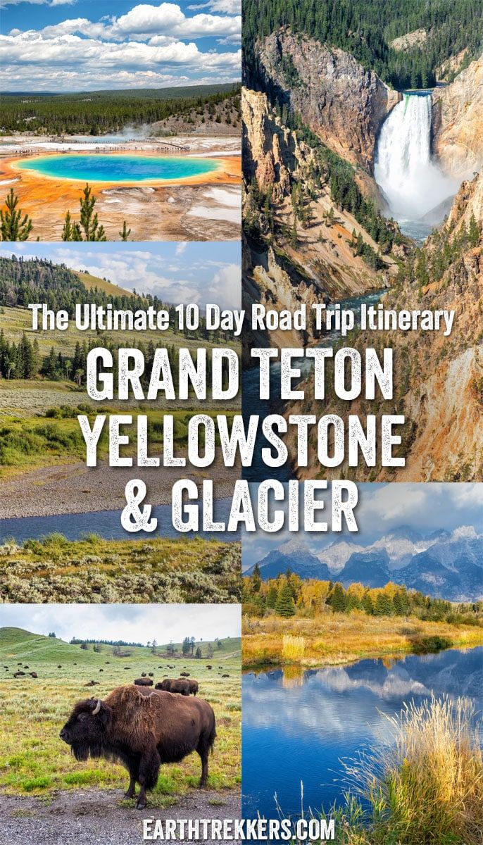 Grand Teton, Yellowstone and Glacier National Parks