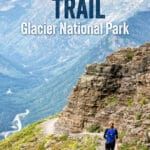 How to hike the Highline Trail, Glacier National Park: Logan Pass to Granite Park Chalet to the Loop, with a detour to Grinnell Glacier Overlook.