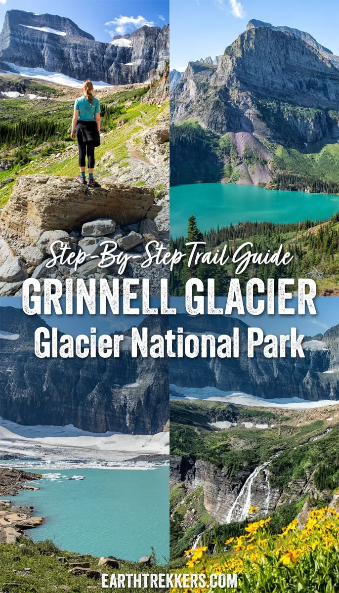 How to hike to Grinnell Glacier in Glacier National Park: stats, maps, elevation profile, and lots of photos.