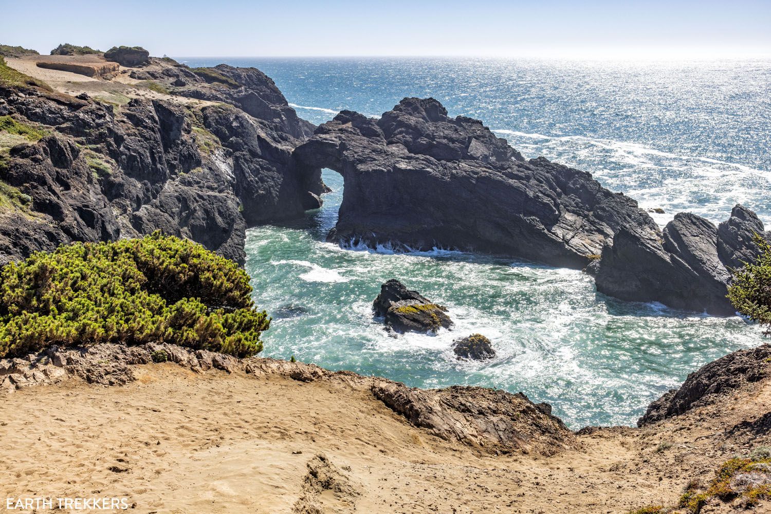 Indian Sands Beach and Arch