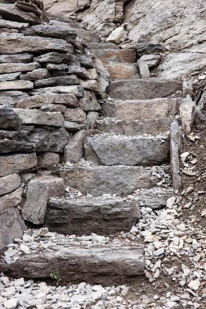 Kings Creek Falls Steps