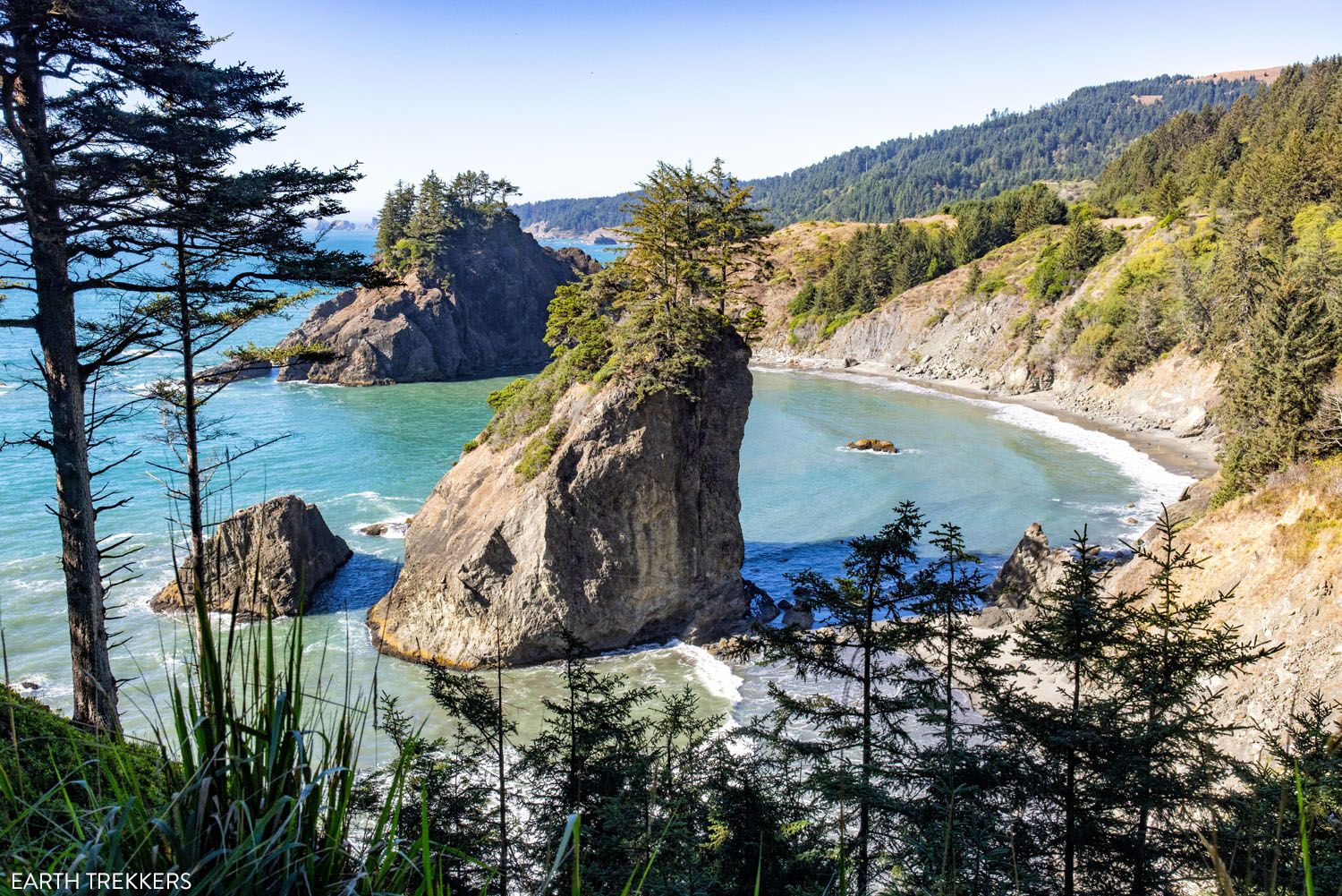 Iconic view along the Samuel Boardman State Scenic Corridor