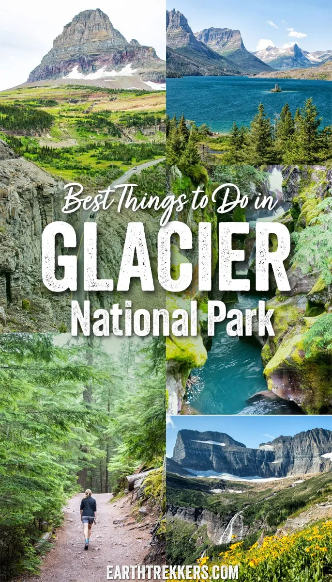 Best things to do in Glacier National Park, Montana: Highline Trail, Grinnell Glacier, Going to the Sun Road, hikes in Two Medicine, Logan Pass, Hidden Lake, Many Glacier.