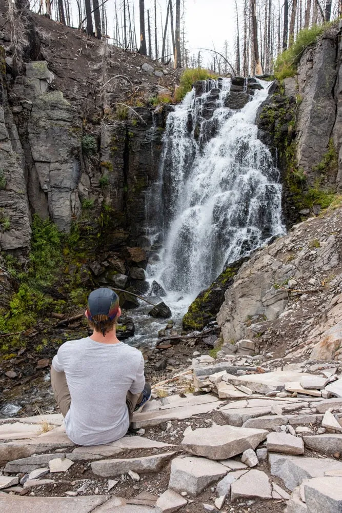 Tyler at Kings Creek Falls