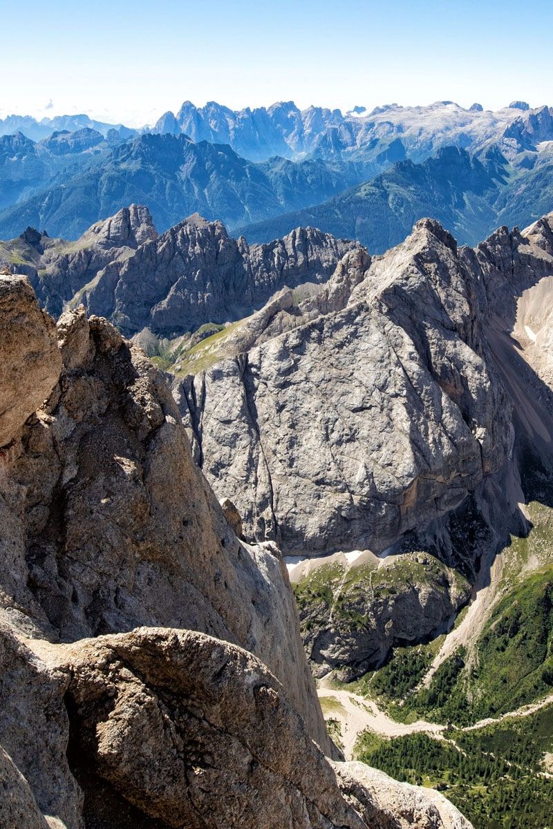 View from Marmolada