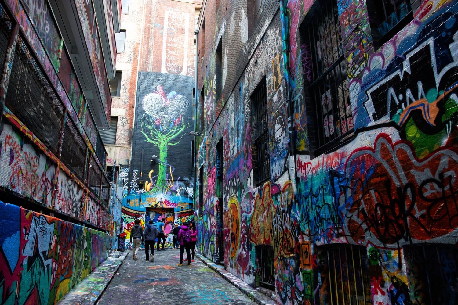 Hosier Lane Melbourne Graffiti