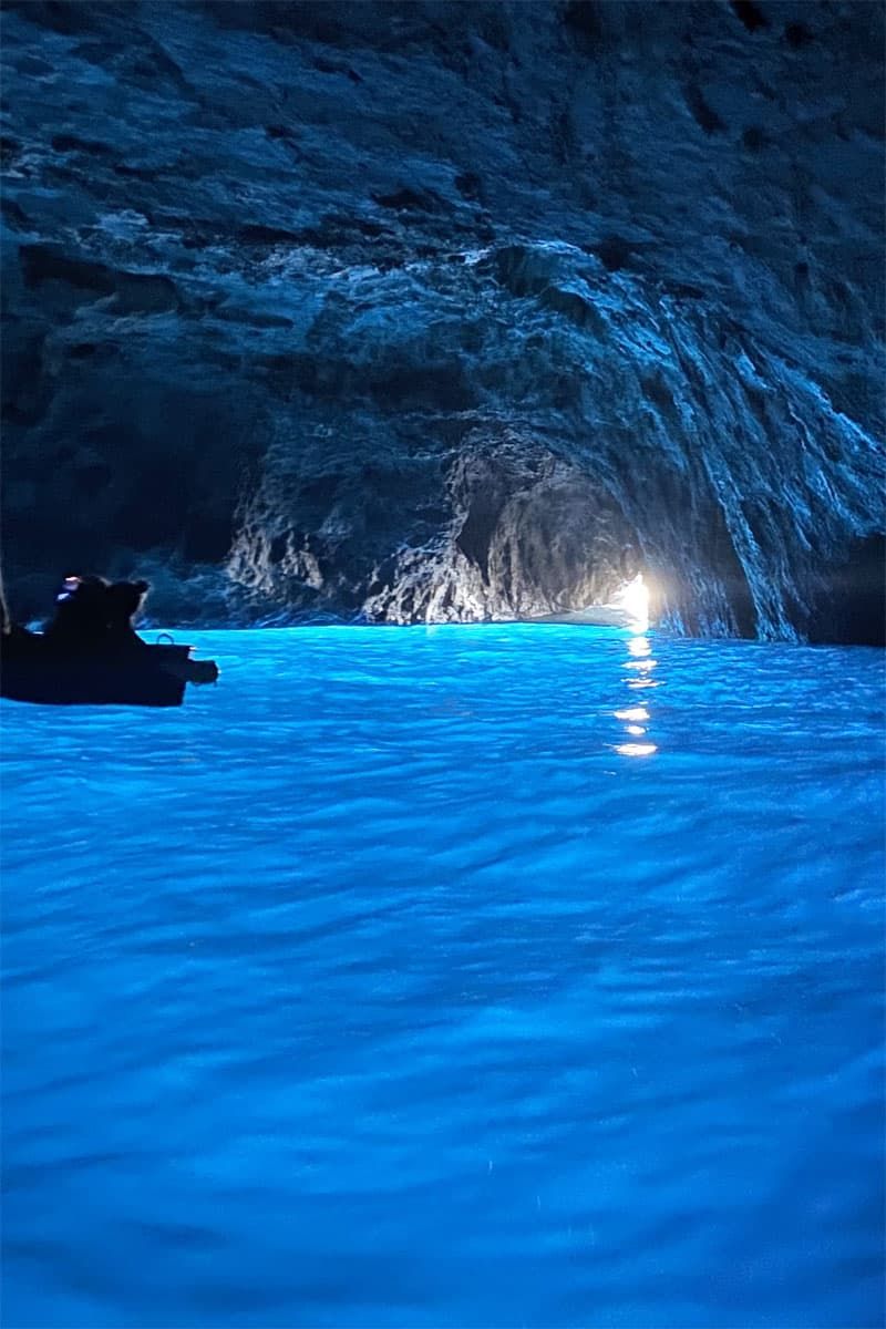 Inside the Blue Grotto