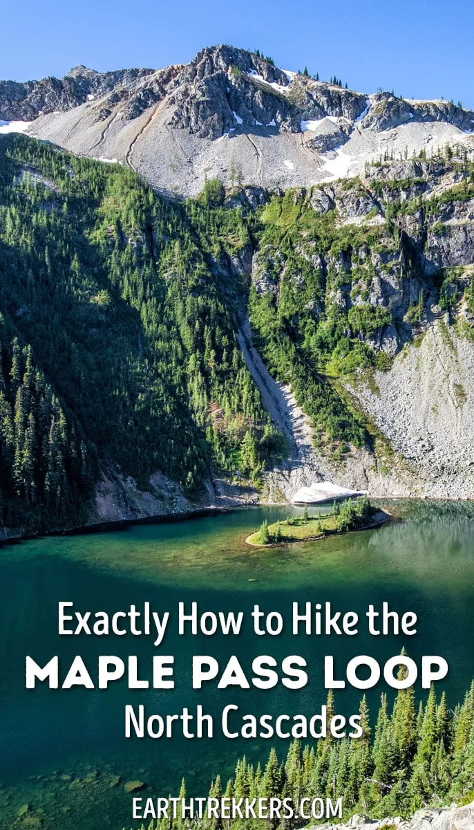 How to hike the Heather-Maple Pass Loop in North Cascades National Park, Washington.